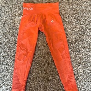 Ryderware, size medium, workout leggings! Coral color